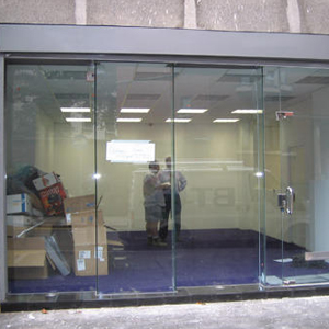 shop front door repair Galt